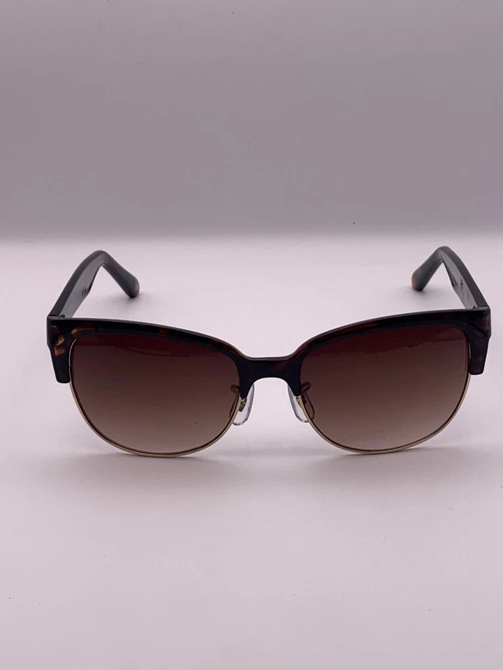 Fossil Men's Sunglasses Tortoise 56mm Half Frame UV Protection - Image 2 of 4