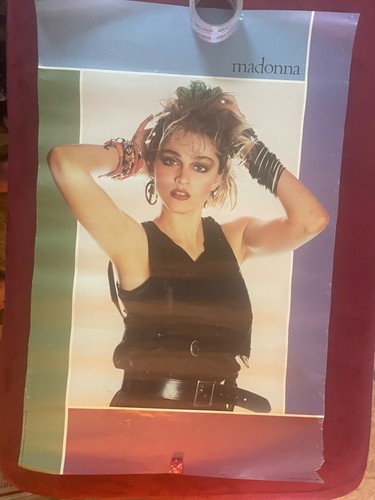 Madonna 1980’s Posters RARE Virgin Tour Bundle Of 2 - Picture 2 of 4