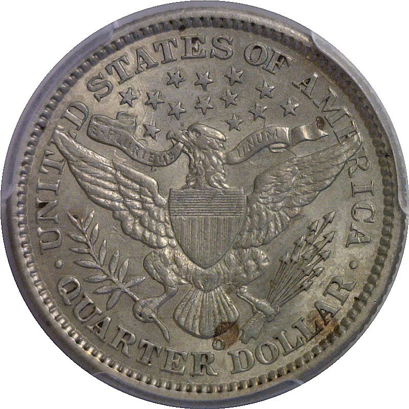 1898-O Barber Quarter   PCGS AU-55 - Image 3 of 3