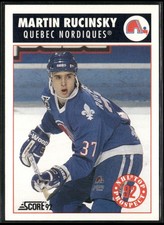 1992-93 Score #474 Martin Rucinsky