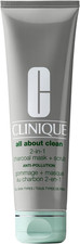 Clinique All about Clean 2-In-1 Charcoal Mask + Scrub | Maschera Detox E Scrub E