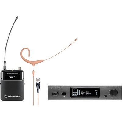 AudioTechnica 3000 4th Gen Network Enabled UHF Wireless wHeadworn Mic Band DE2