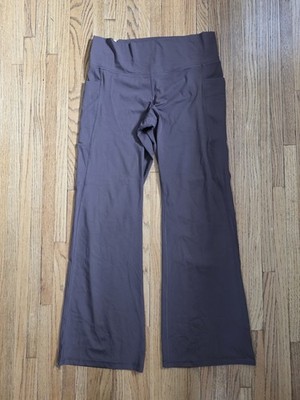 Members Mark Everyday Flare Yoga Pant XL Brown