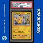 2019 POKEMON SM BS PROMO TEAM UP 1-PACK BLISTER #SM162 PIKACHU HOLO PSA 10