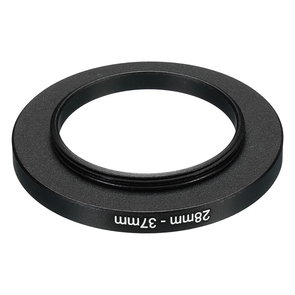 28mm-37mm Metal Step Up Ring, Camera Lens Filter Adapter Ring Black - Image 3 of 4