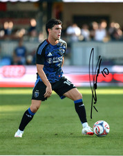 San Jose Earthquakes Niko Tsakiris  Autographed Signed 8x10 Photo COA #2