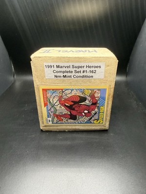 1991 IMPEL MARVEL UNIVERSE SERIES 2 COMPLETE 162 CARD BASE SET NM/M Superhero