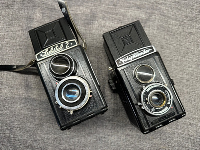 Vintage TLR Set | Voigtländer Brillant & Lubitel 2 | 2x Mittelformat 6x6