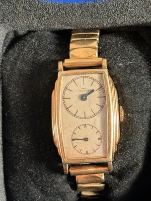 Very Rare Vintage 1910 s PAUL VALLETTE  Gold Filled Doctor's Watch