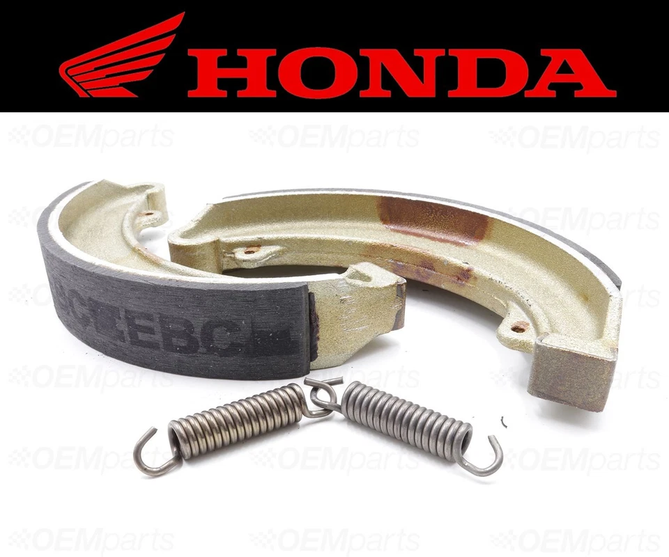 Juego de (2) zapatas de freno y resortes delanteros Honda #45120-286-000 (ver ajuste. Gráfico) Foto 3 de 4