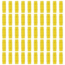Snappy Grip Yellow Ergonomic Replacement Bucket Handles 50 Pack Heavy Duty