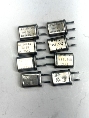 #ad VTG Electra IV BEARCAT 8 Channel Radio Scanner 8 LOT CRYSTALS Pittsburgh $20.00