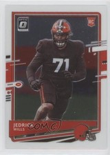 2020 Panini Donruss Optic Rookies Jedrick Wills #119 07rd