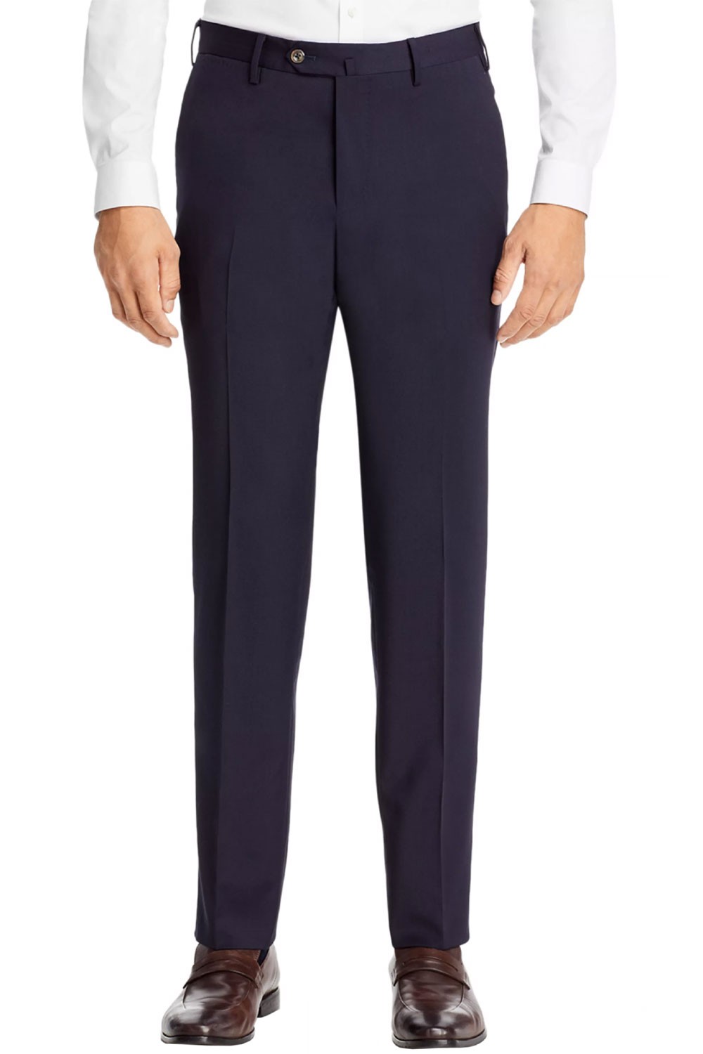 PT01 Мужские брюки Pantaloni Torino Solaro из шерсти и хлопка 40 Темно-синий IT 58 21090₽