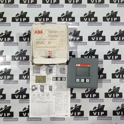 ABB RVC6-1/5A POWER FACTOR CONTROLLER FREE FAST SHIPPING