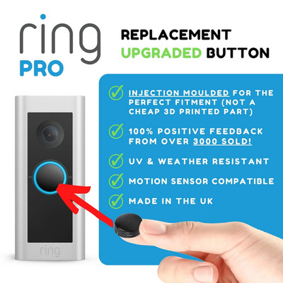 Ring Doorbell Pro Replacement Button Brand New Sensor Injection Molded