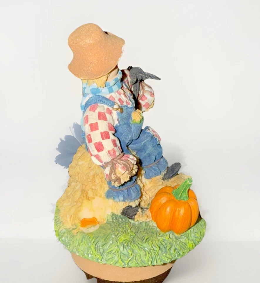 Decoración de velas decorativas vintage para interiores de hogar espantapájaros en calabazas usado en excelente estado Foto 4 de 4