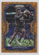 2020 Panini Prizm Rookie Orange Disco Prizm James Proche #382 0l1