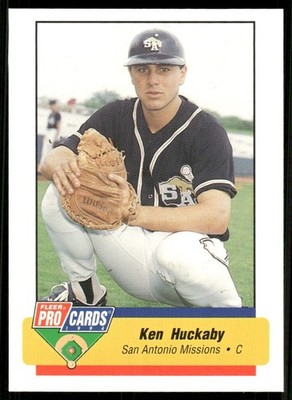 1994 Fleer Pro Cards San Antonio Missions KEN HUCKABY RC DODGERS SAN LEANDRO CA