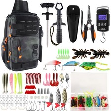 Hikary Fishing Backpack Set: Tackle Boxes, Tool Kit, Rod Holder - Green