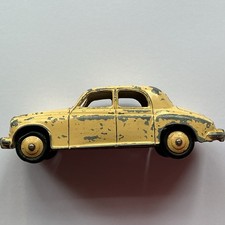 Dinky Toys 156 Rover 75 beige cream diecast vintage model Car 1950’s original 