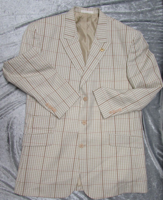 STACY ADAMS ANZUGJACKE 42 REGULAR