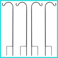 4/8PK Heavy Duty Garden for Outdoor, Metal , Height Adjustable Bird Feeder H...