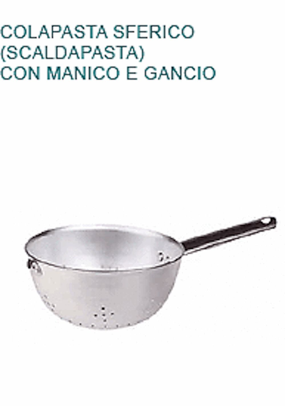 Fornitura Colapasta Alluminio Agnelli 26cm per Ristorazione - Prezzo Top