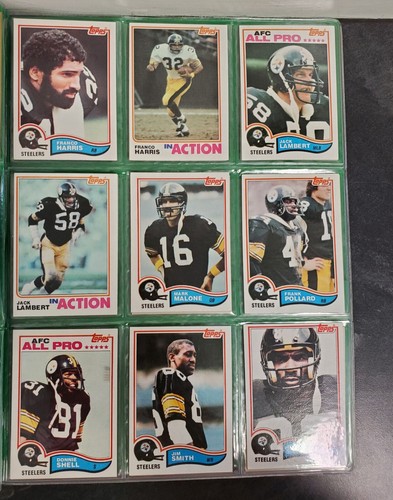1982 Topps Pittsburgh Steelers Trading Cards Plus More - Picture 3 of 6