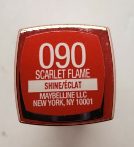 Maybelline New York Color Sensational Lippenstift #090 Scarlet Flame KOSTENLOSER VERSAND - Bild 2 von 3