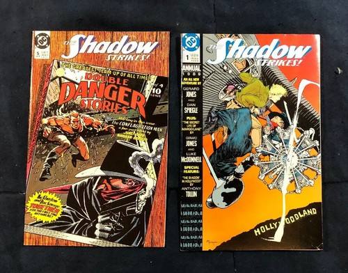 The Shadow Lot #11 1975, #16, The Shadow Strikes! #1-5 1989, #1 Annual Very Fine - Picture 8 of 9