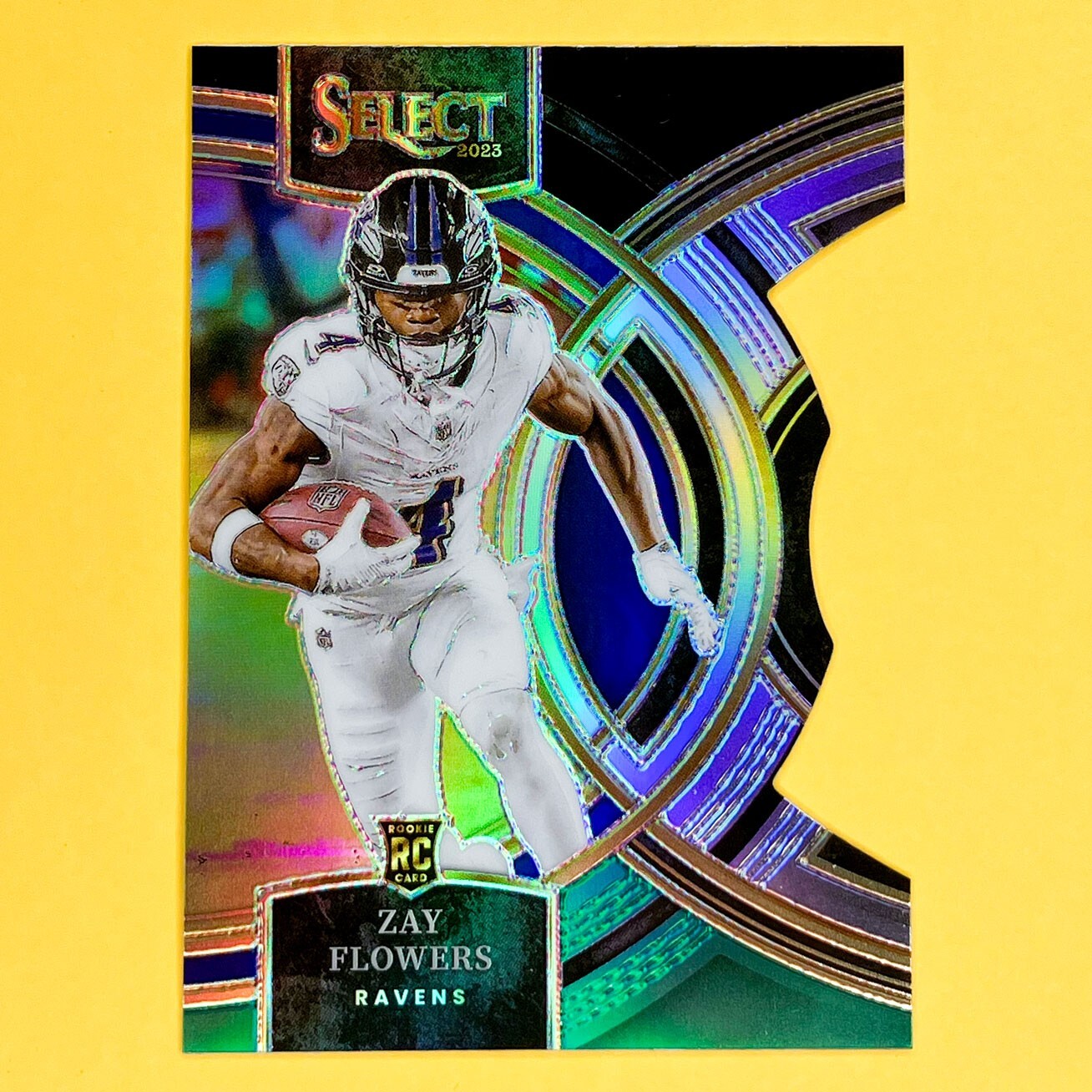 2023 Panini Select - Premier Level Zay Flowers #157 (RC)