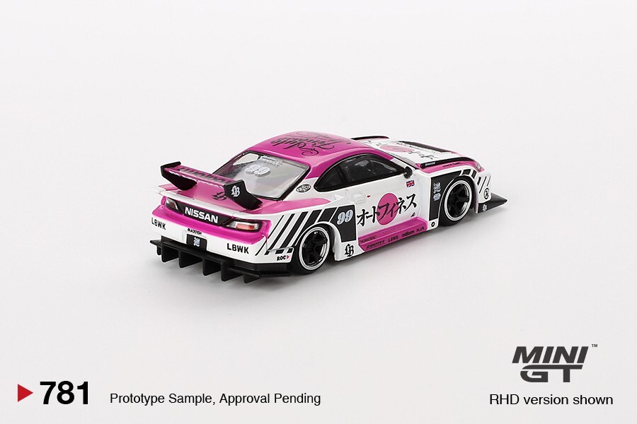 MINI GT NISSAN SILVIA (S15) 2台セット Mini GT 1:64 Nissan LB-Super Silhouette S15 SILVIA Auto