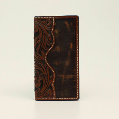 3D Belt Western Mens Wallet Rodeo Basketweave Floral Tooled Tan AW11 3D Belt Western Mens Wallet Rodeo Basketweave Floral Tooled Tan AW11