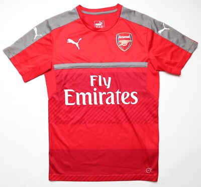 ARSENAL 2016/2017 TRAINING FOOTBALL SHIRT SOCCER JERSEY GUNNERS KIT PUMA MEN'S S