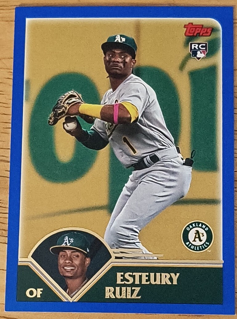 2023 Topps Archives Esteury Ruiz Rookie RC #221 Oakland Athletics