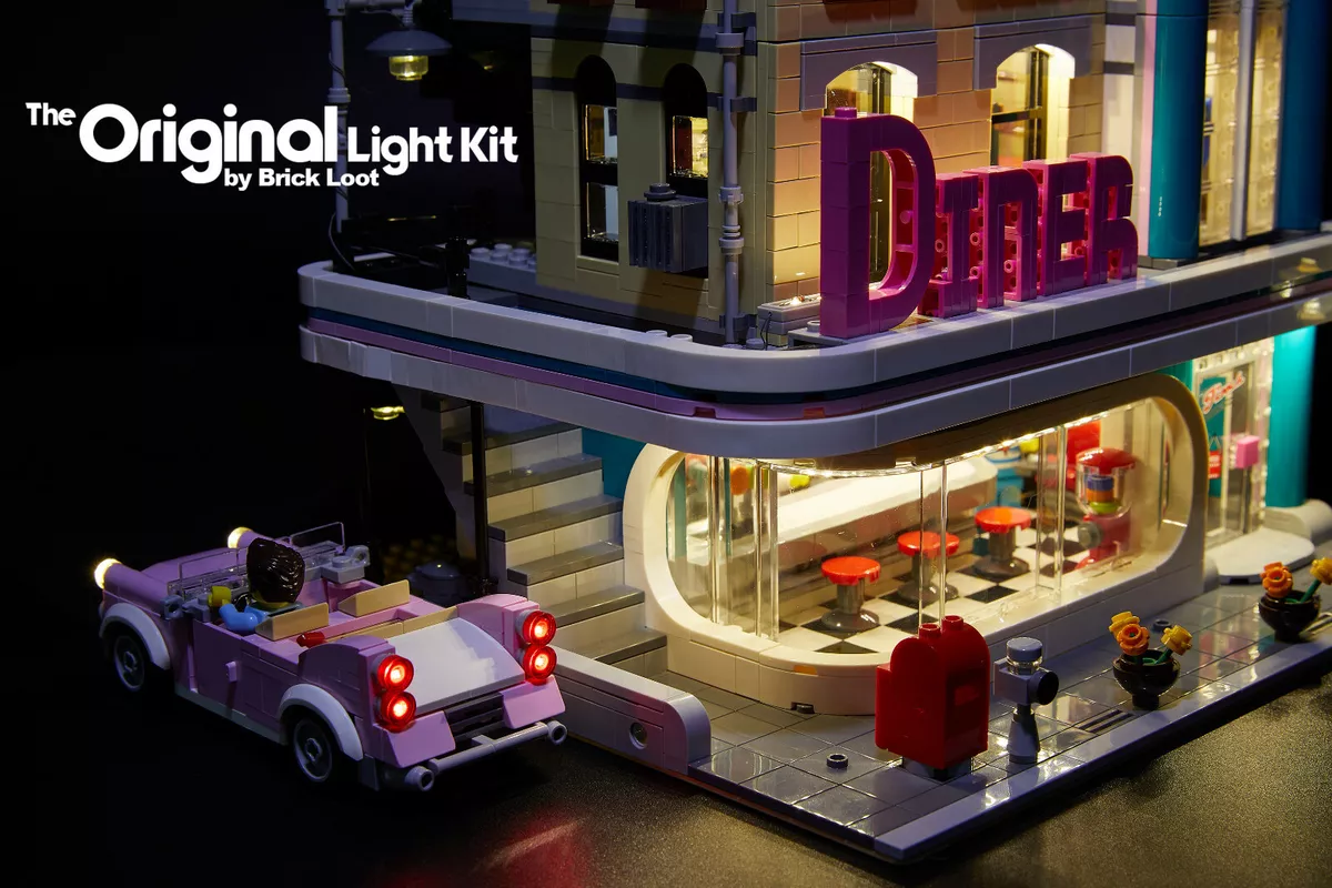 LED Lighting Kit for LEGO Architecture Skyline Collection Las Vegas 21047