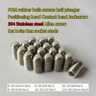 6-32,8-32,10-24,10-32,1/4-20 POM ball screws plunger SUS304 Allen screw Set bolt