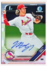2019 Bowman Mateo Gil Chrome Prospect Autographs Auto Rc #CPA-MG