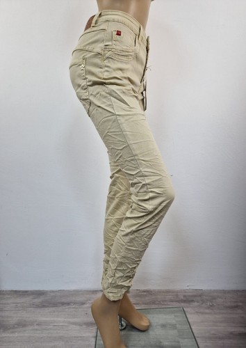 Karostar: TREND Boyfriend Baggy Jeans Hose 4 Farben Knopfleiste Gr. 38 - 48 - Bild 27 von 29