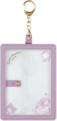 Sanrio Characters Photo Holder Case (Enjoy Idol) Purple My Melody Cinnamoroll