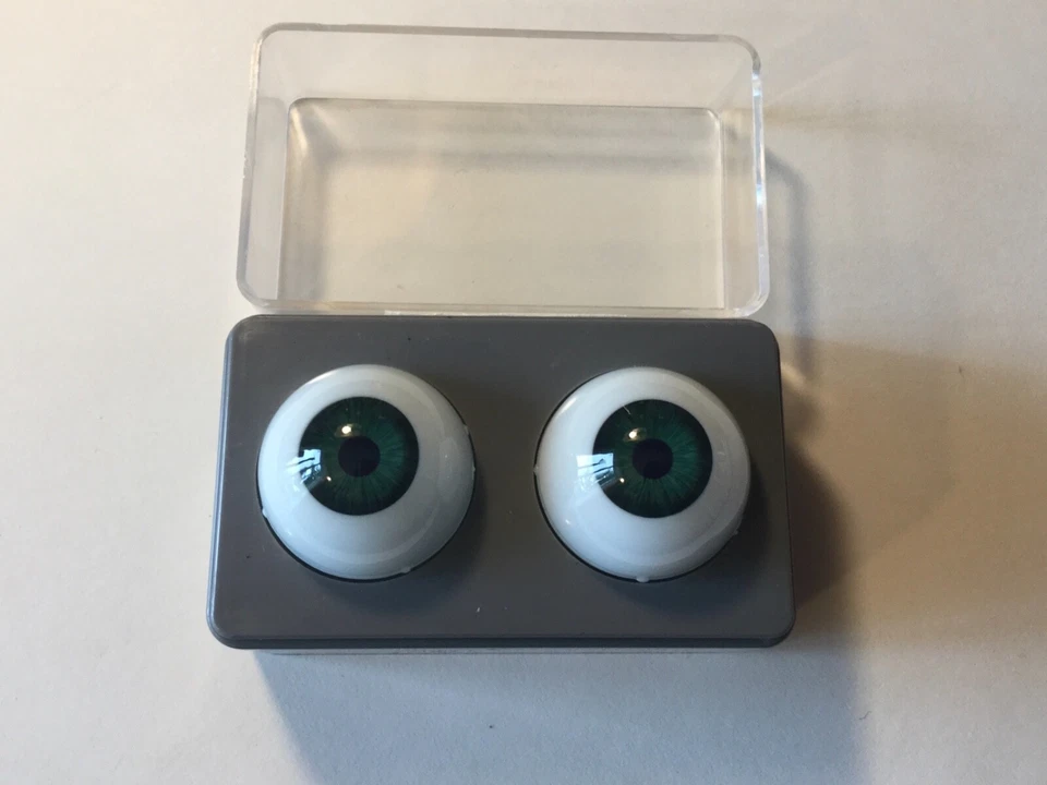 OJOS DE MUÑECA, CRISTAL, TAMAÑOS Y COLORES SURTIDOS, 8 - 26mm Foto 2 de 2