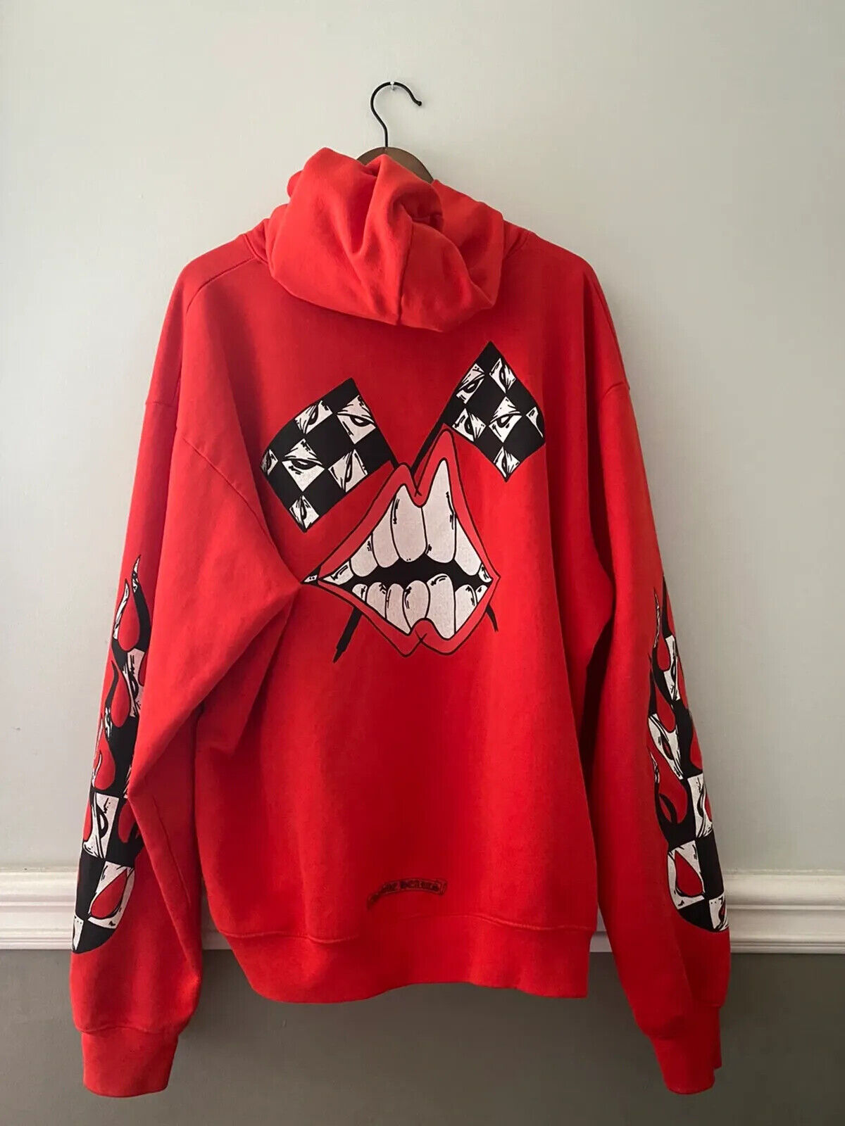 Chrome Hearts Matty Boy Red Chomper Hoodie