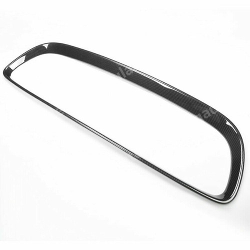 For Jaguar E-PACE 18-20 Carbon fiber Car Front Grille Outline Trim Molding cover - Picture 6 of 6