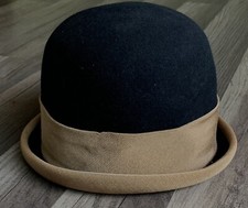 Vtg Stetson Designer Choice Bowler Hat Wool Felt Sz About 6 3/4  EUC