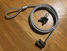 Laptop Lock Cable, 1.5 meters, with 2 Keys