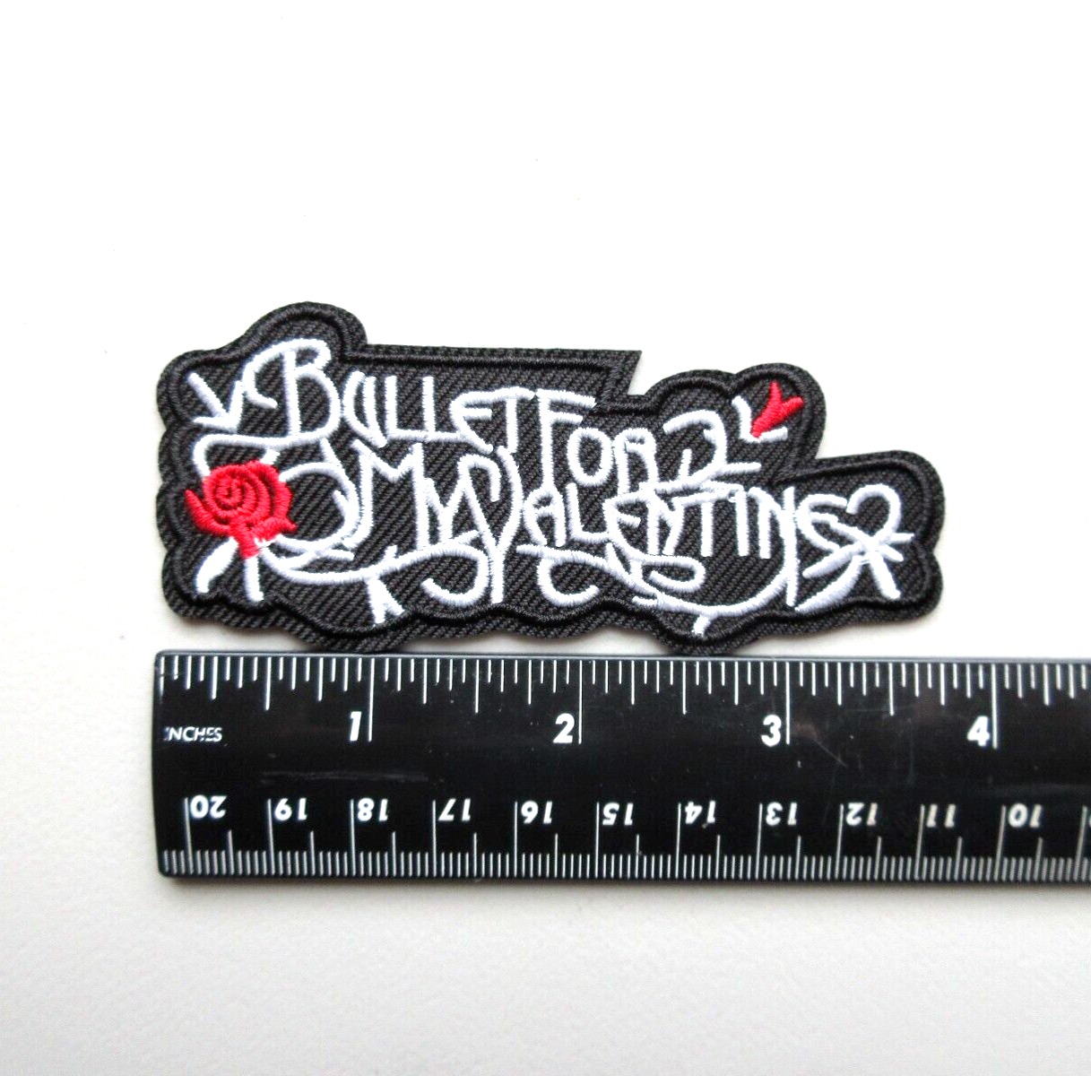 🔥 BULLET FOR MY VALENTINE HEAVY METAL BAND MUSIC EMBROIDERED IRON ON PATCH