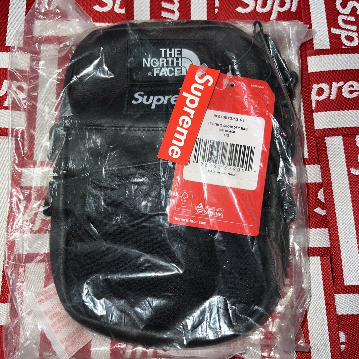 supreme north face leather shoulder bag supreme north face leather shoulder bag