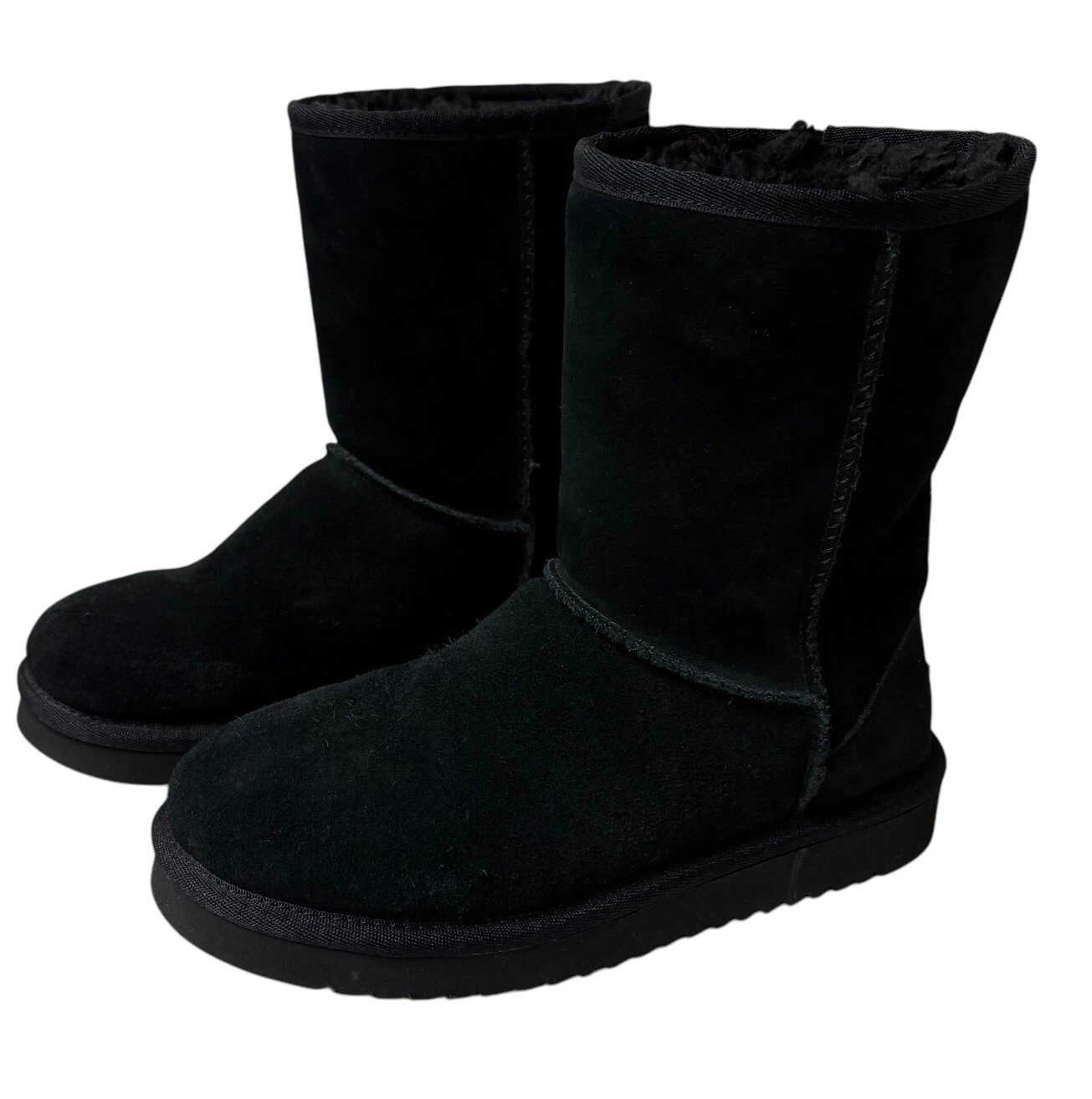 Stivali corti Koolaburra by UGG Koola corti neri in pelle scamosciata taglia 5 usati in ottime condizioni