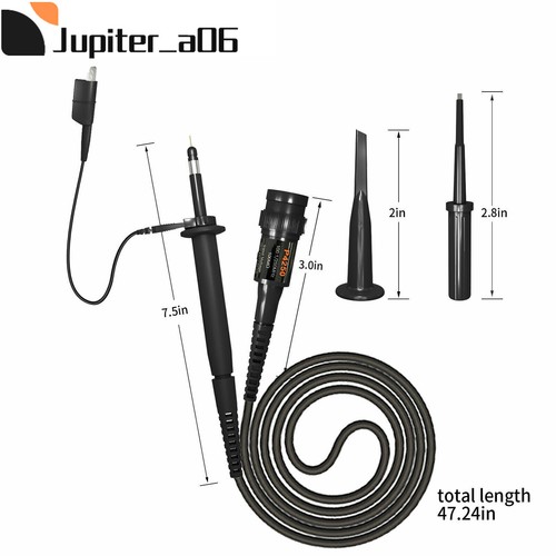 P4250 250MHz 2KV High Voltage Oscilloscope Probe with Alligator Clip 100:1 - Picture 6 of 7